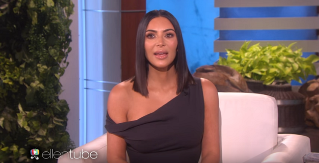 YouTube An emotional Kim Kardashian described the robbery with tears in her eyes.